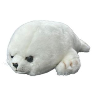 Obrázek z Tuleň bílý plyš 38cm 